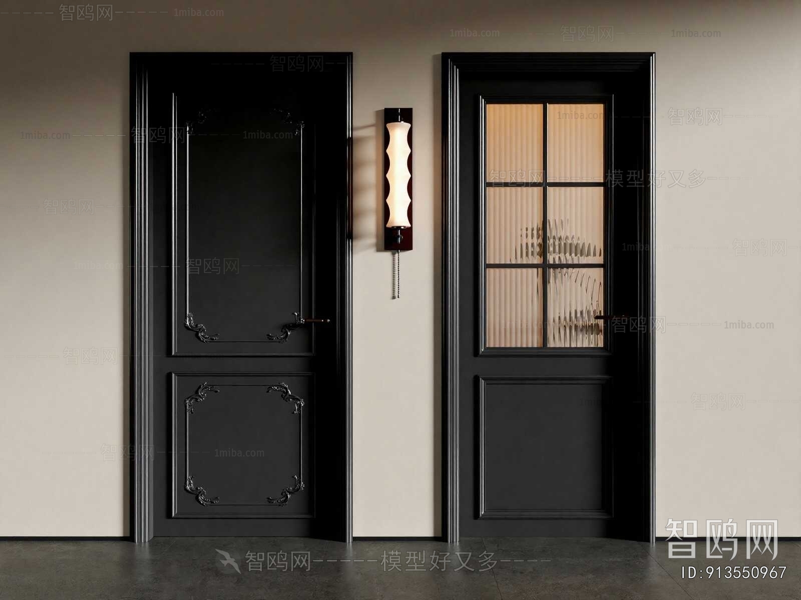 French Style Single Door
