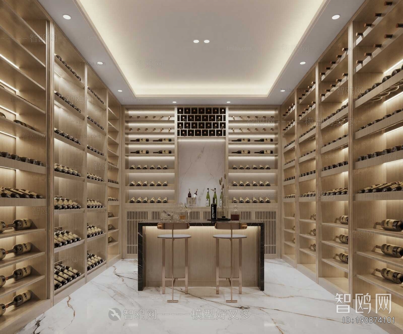 Modern Wine Cellar/Wine Tasting Room
