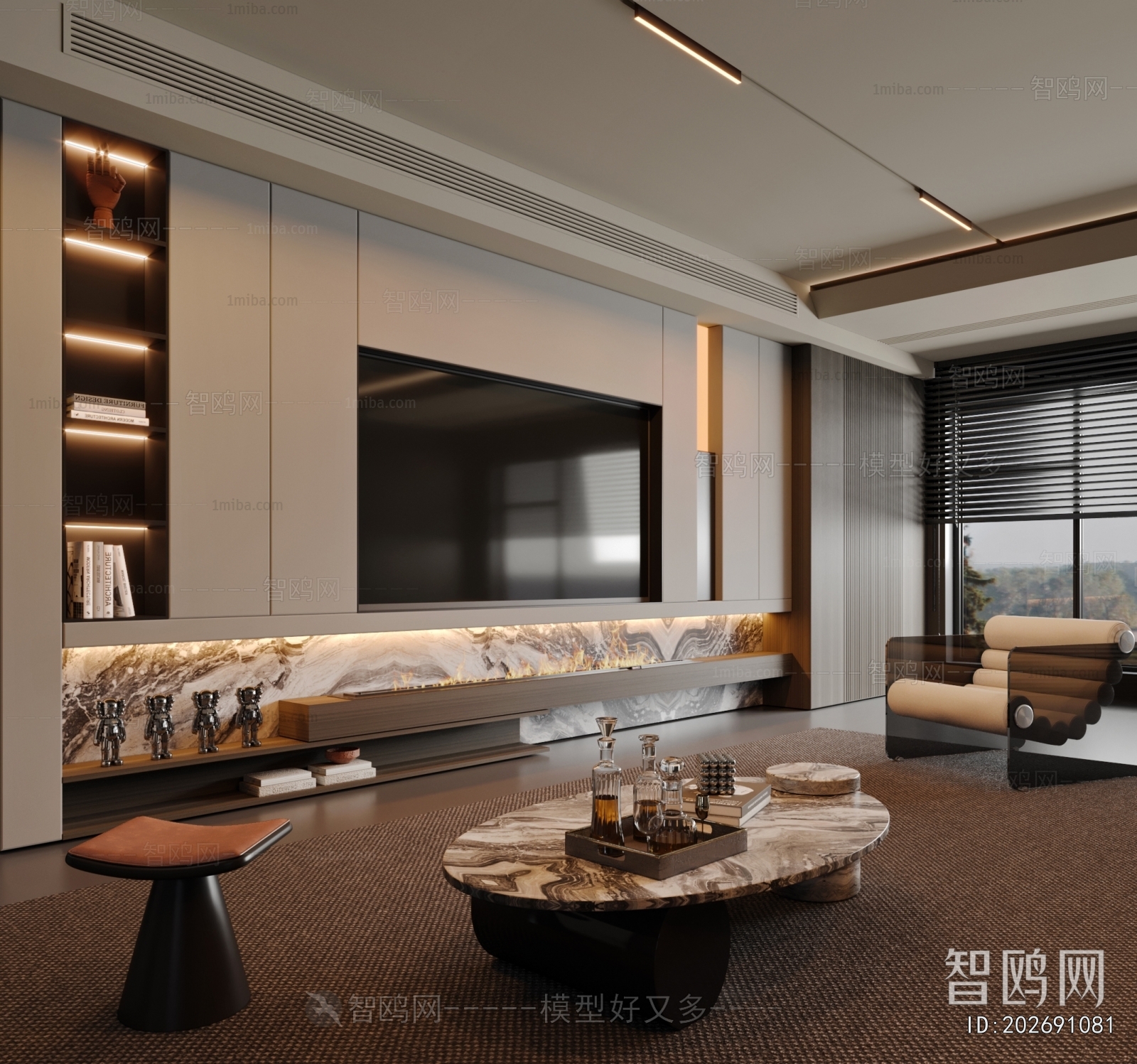 Modern A Living Room