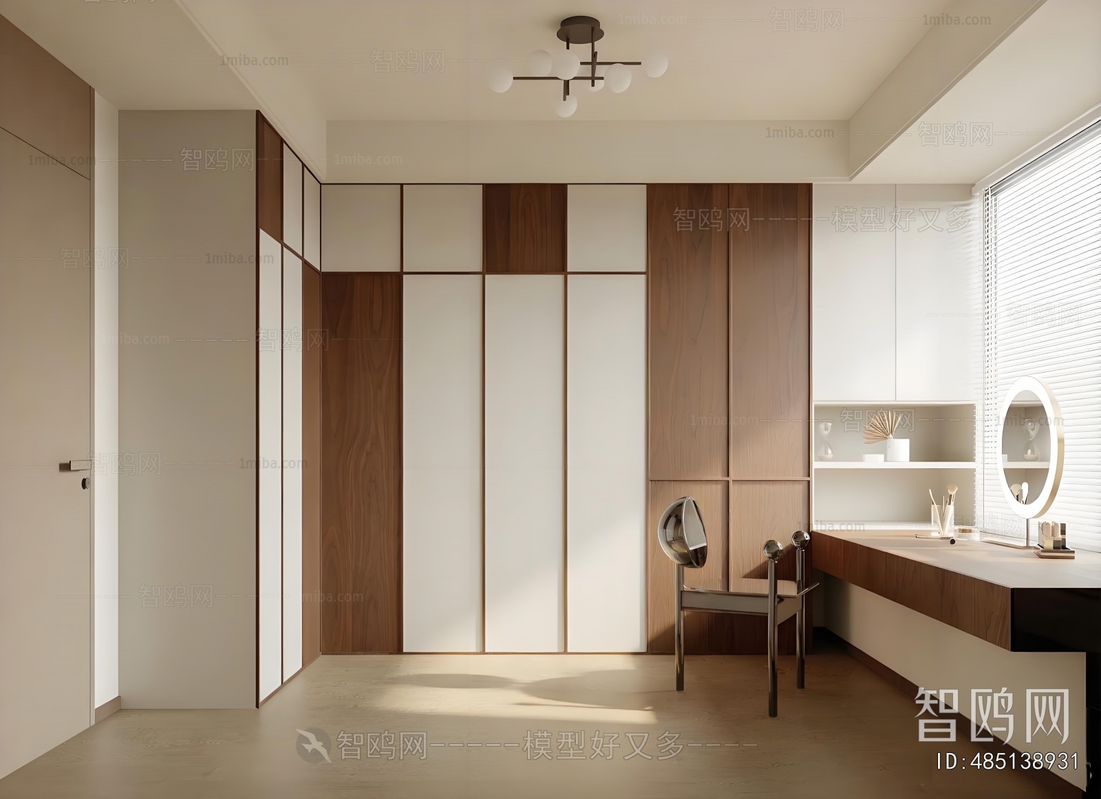 Modern Clothes Storage Area