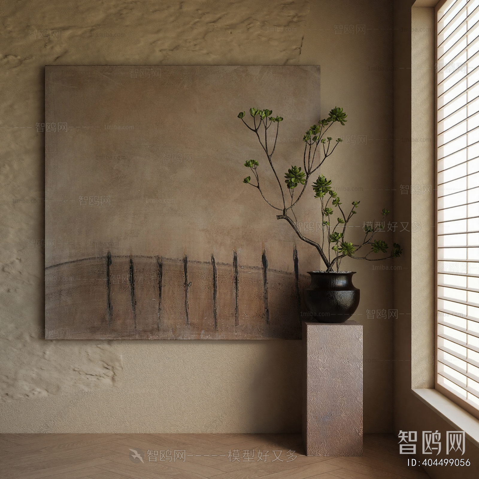 Wabi-sabi Style Painting