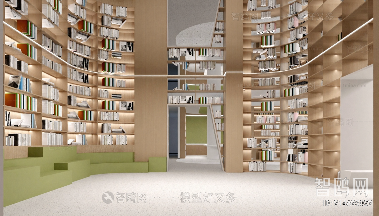 Modern Bookstore Book Bar
