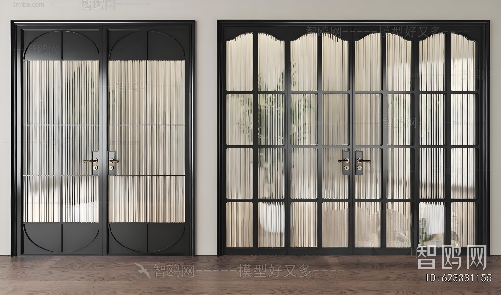 French Style Double Door