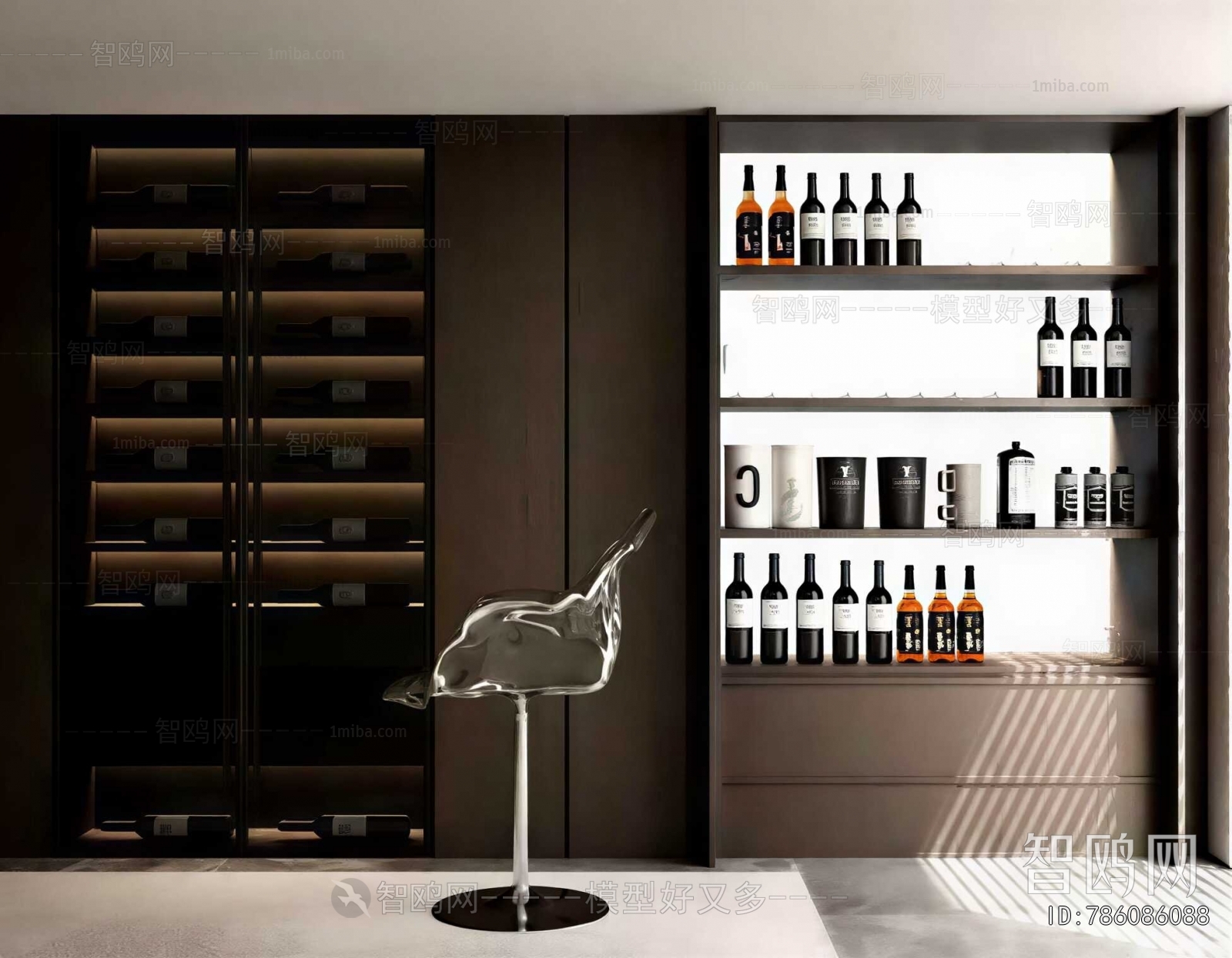 Modern Wine Cabinet