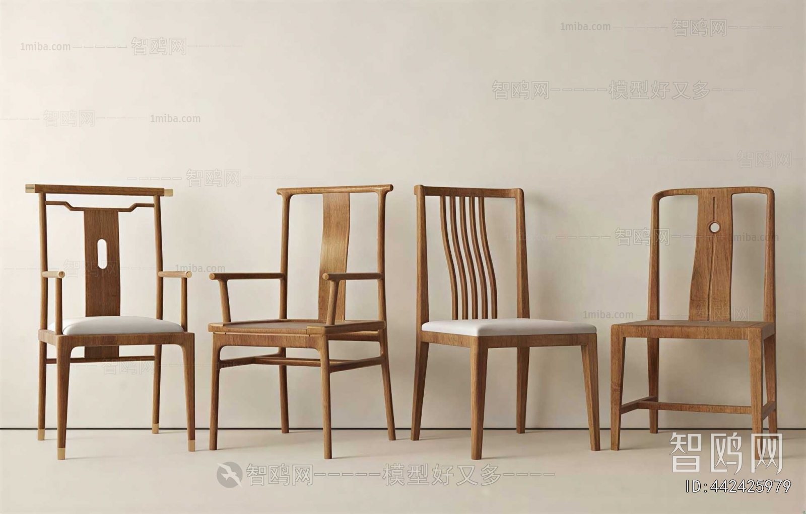 New Chinese Style Dining Chair