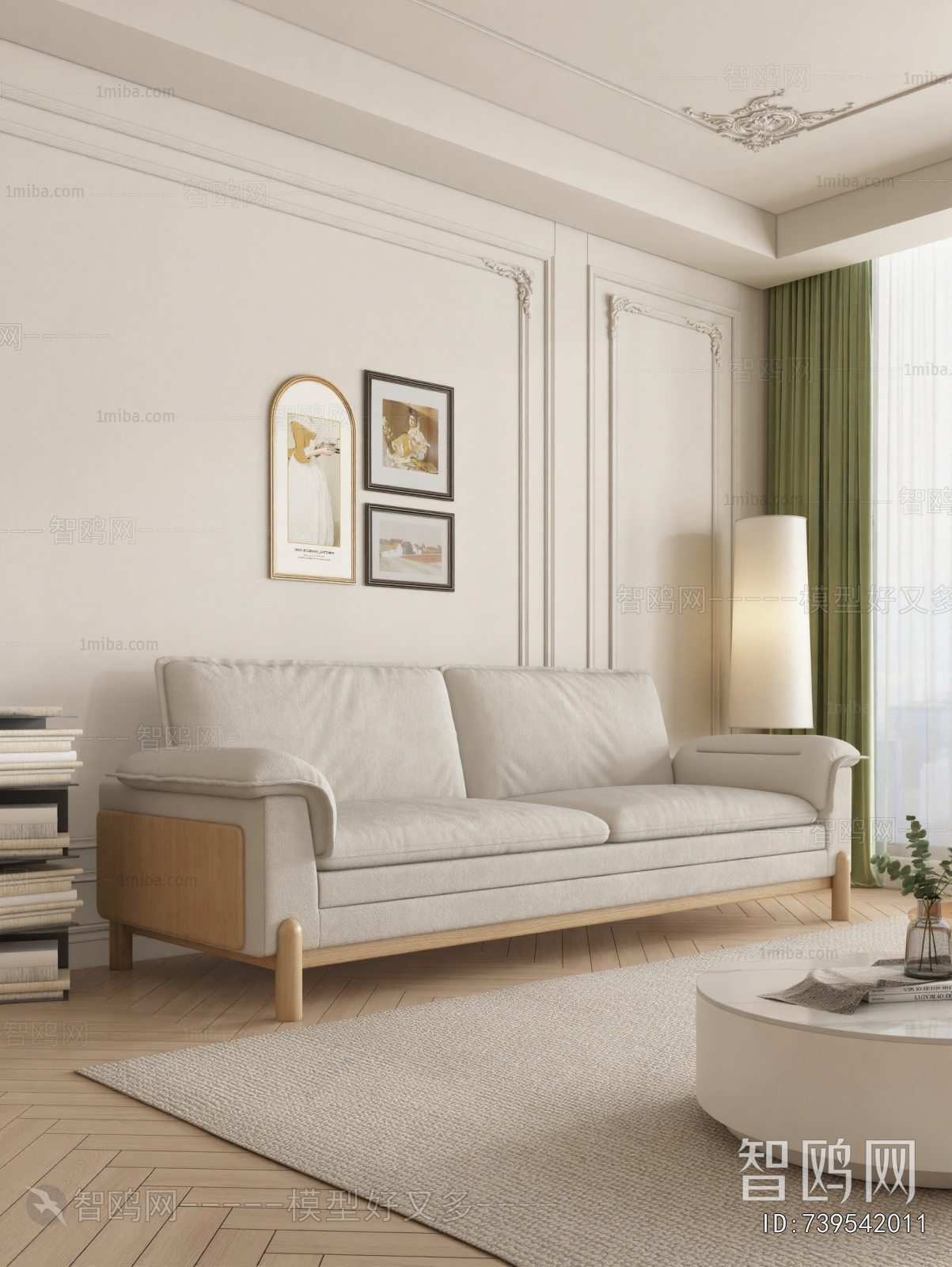 Nordic Style A Sofa For Two