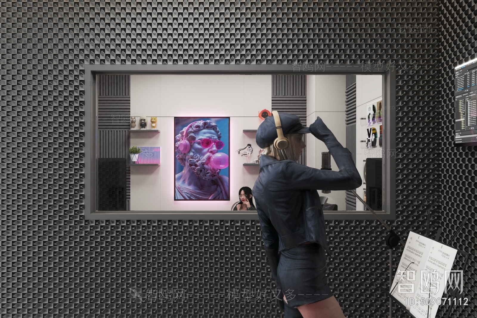 Modern Studio/Recording Studio/Live Room