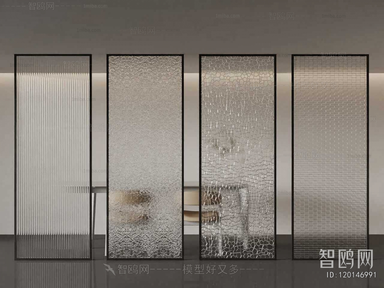 Modern Glass Screen Partition