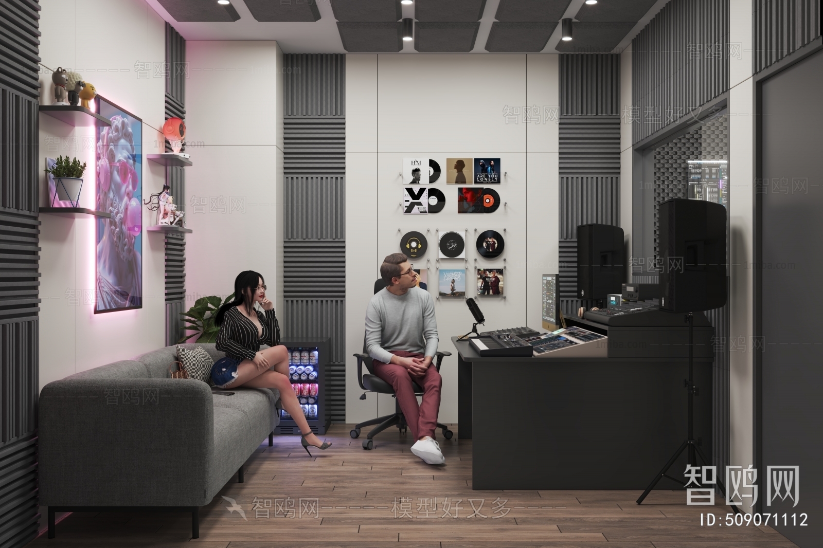 Modern Studio/Recording Studio/Live Room