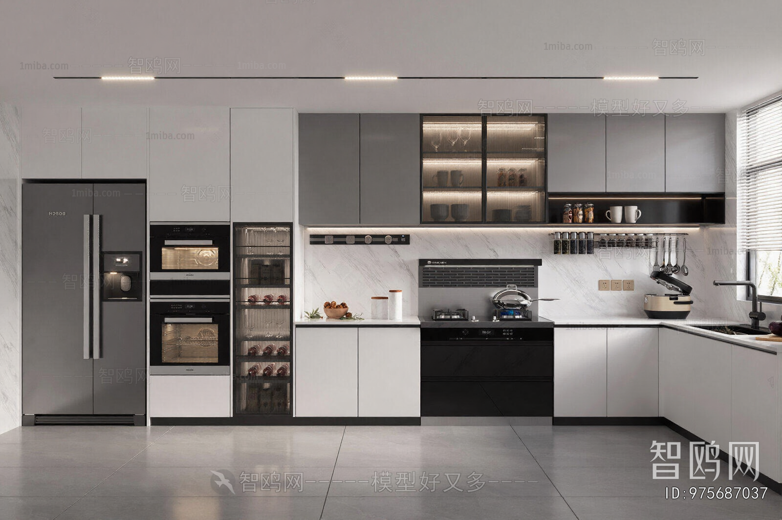 Modern Open Kitchen
