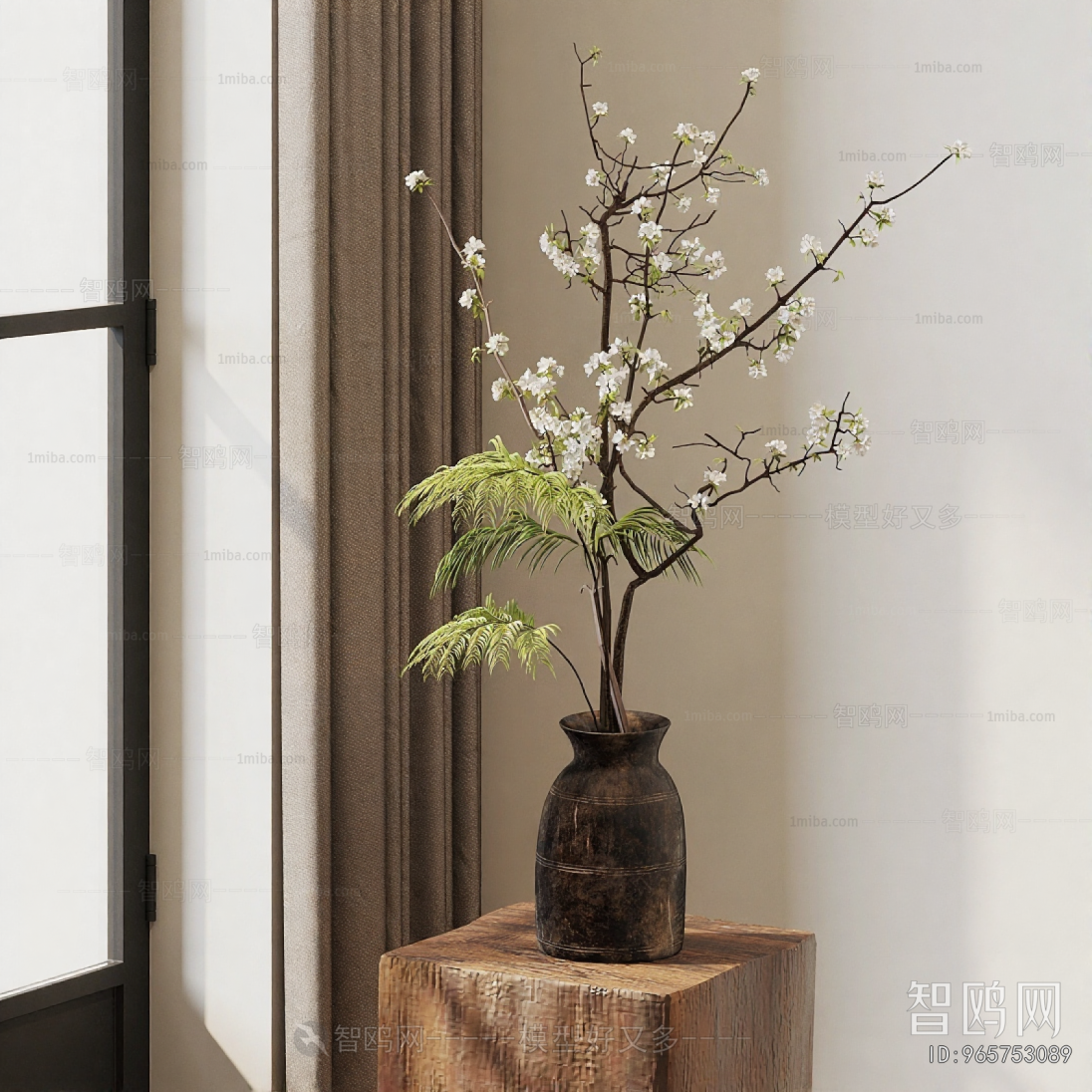 Wabi-sabi Style Flower Arrangement