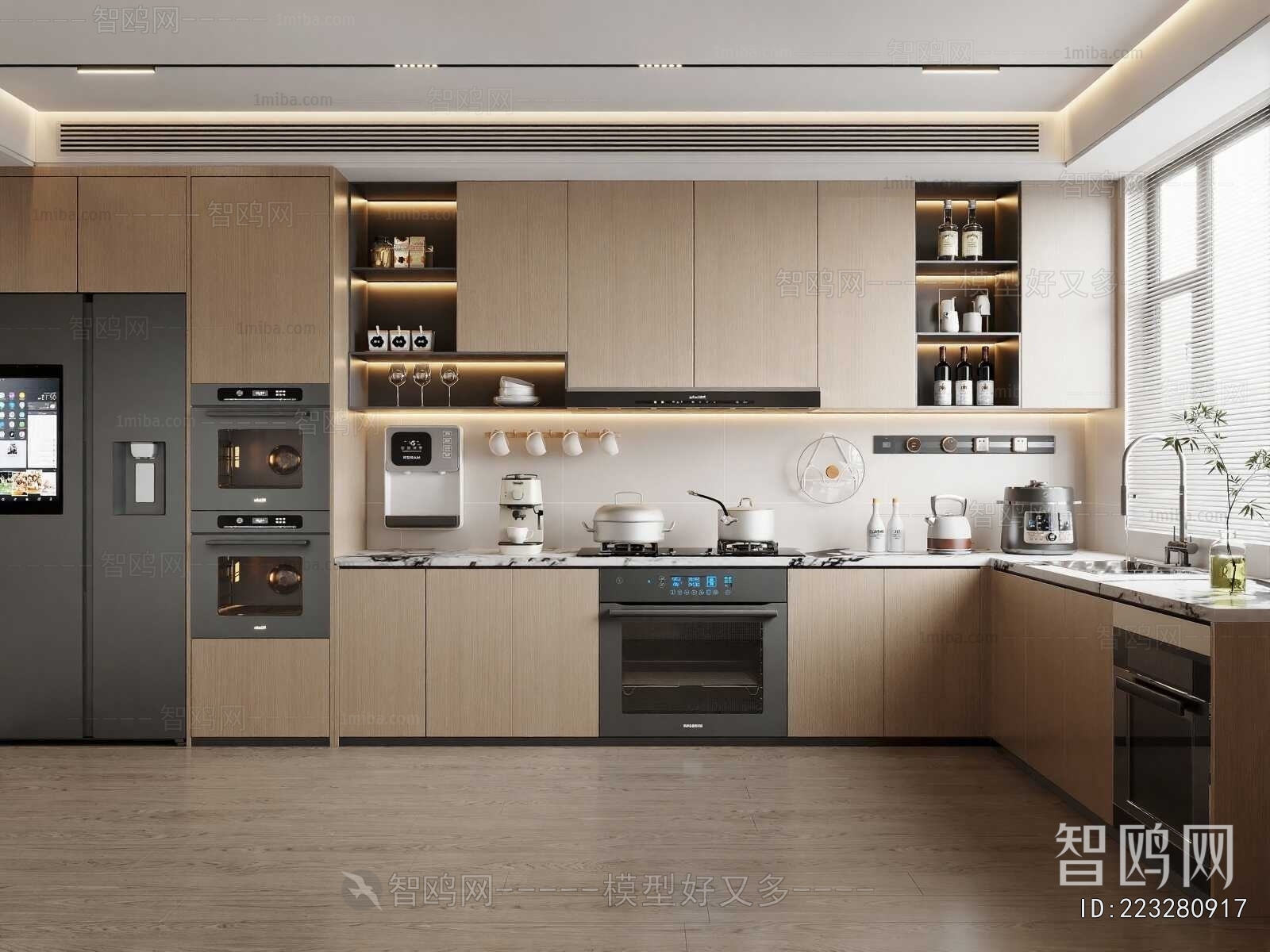 Modern The Kitchen
