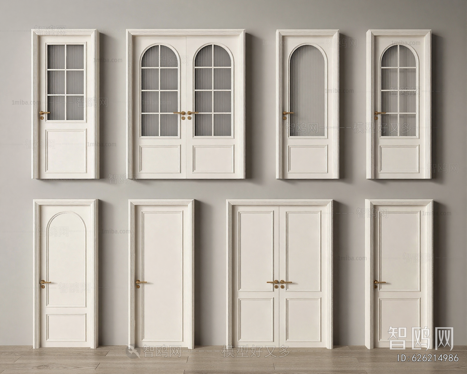 French Style Double Door