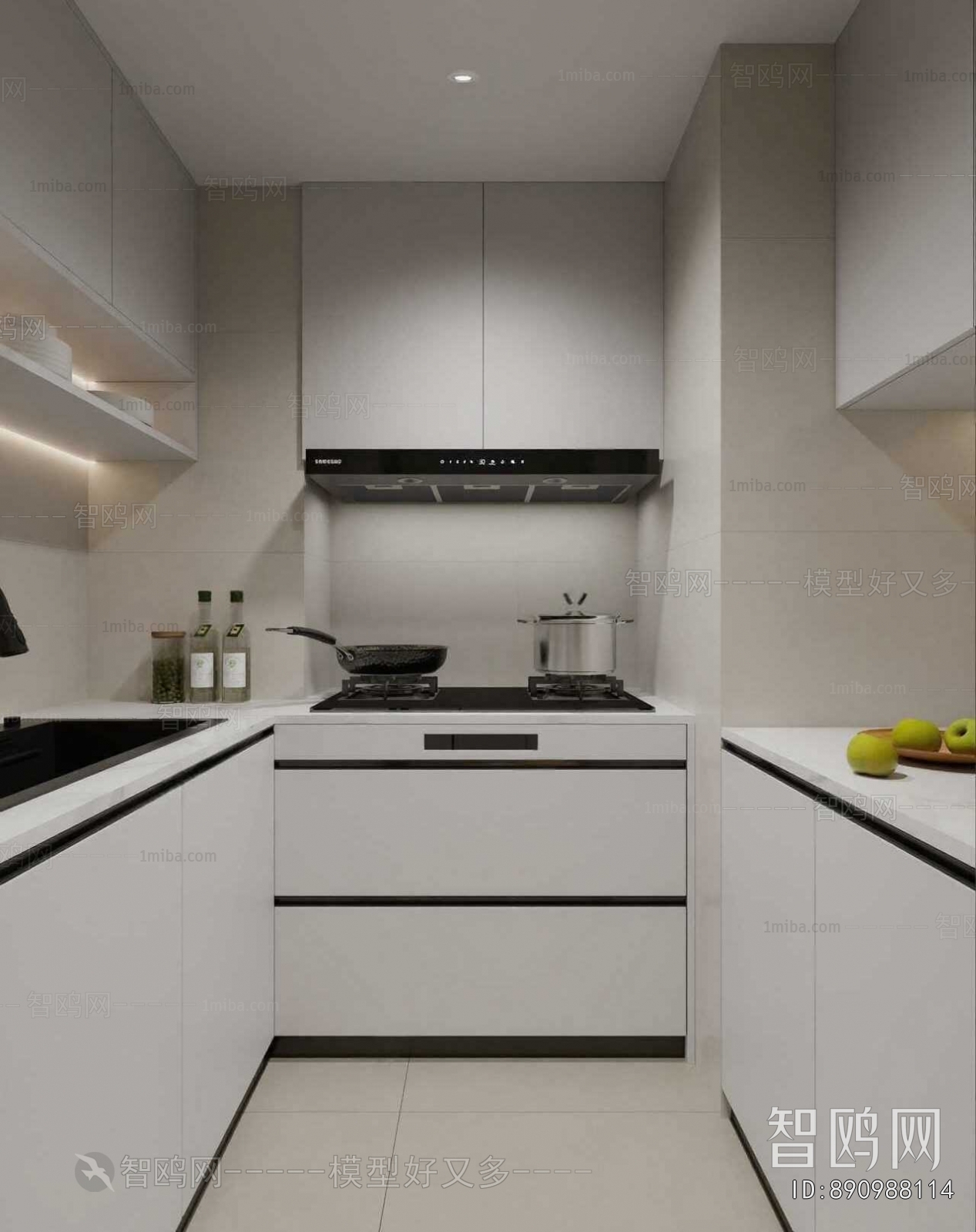 Modern The Kitchen