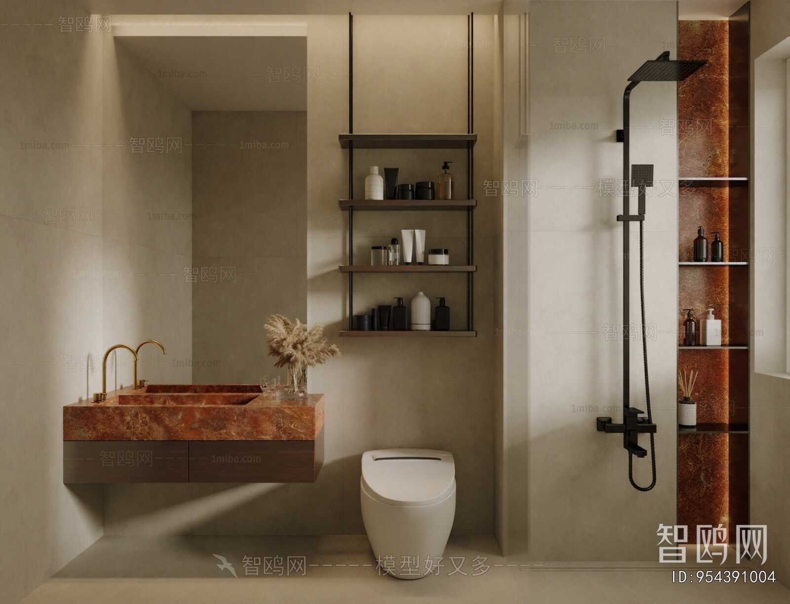 Wabi-sabi Style TOILET