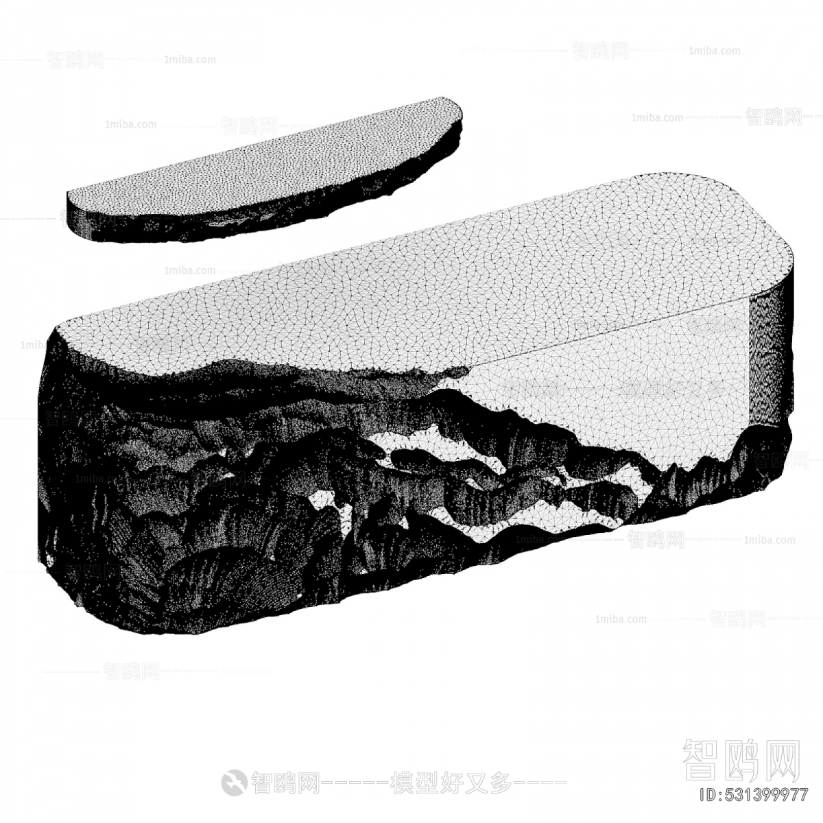 Wabi-sabi Style Counter Bar