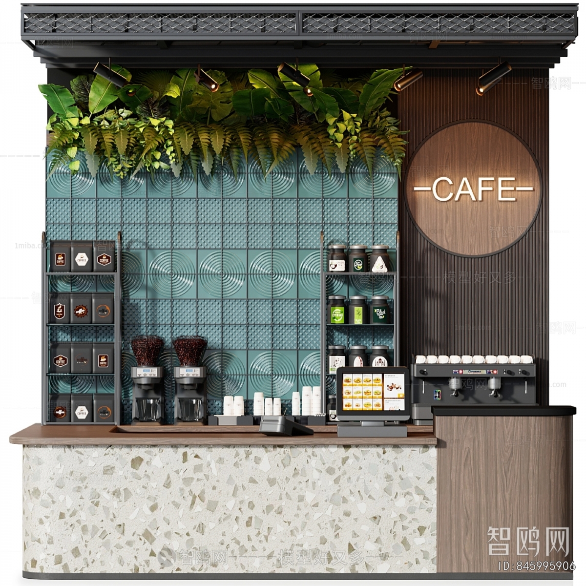Modern Counter Bar