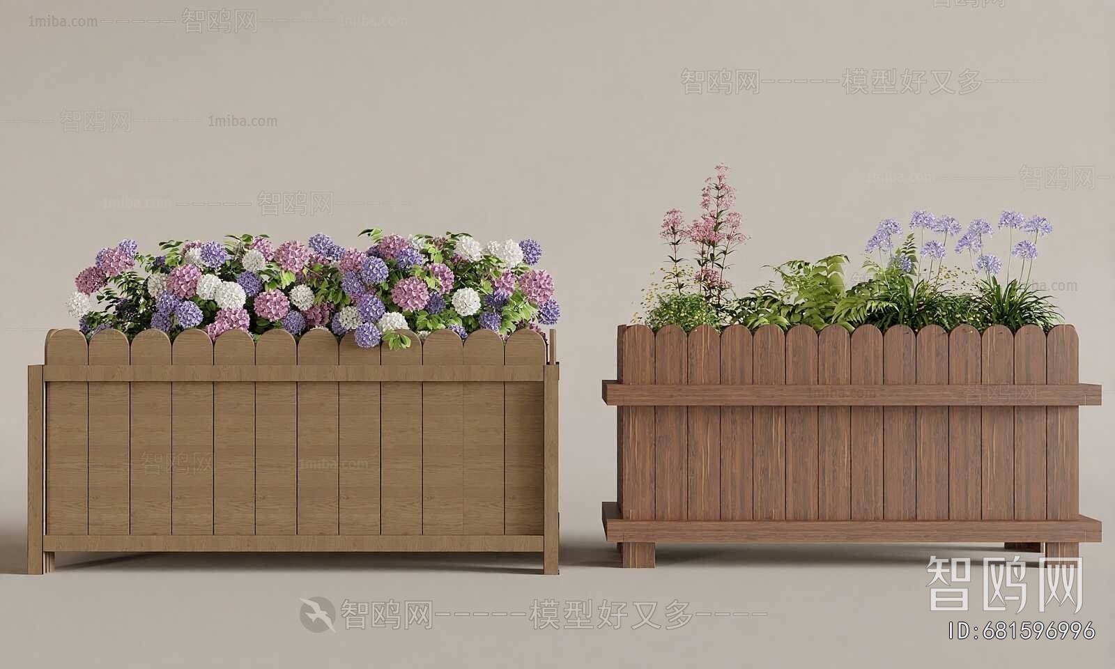 Modern Flower Bed, Flower Bowl, Flower Box