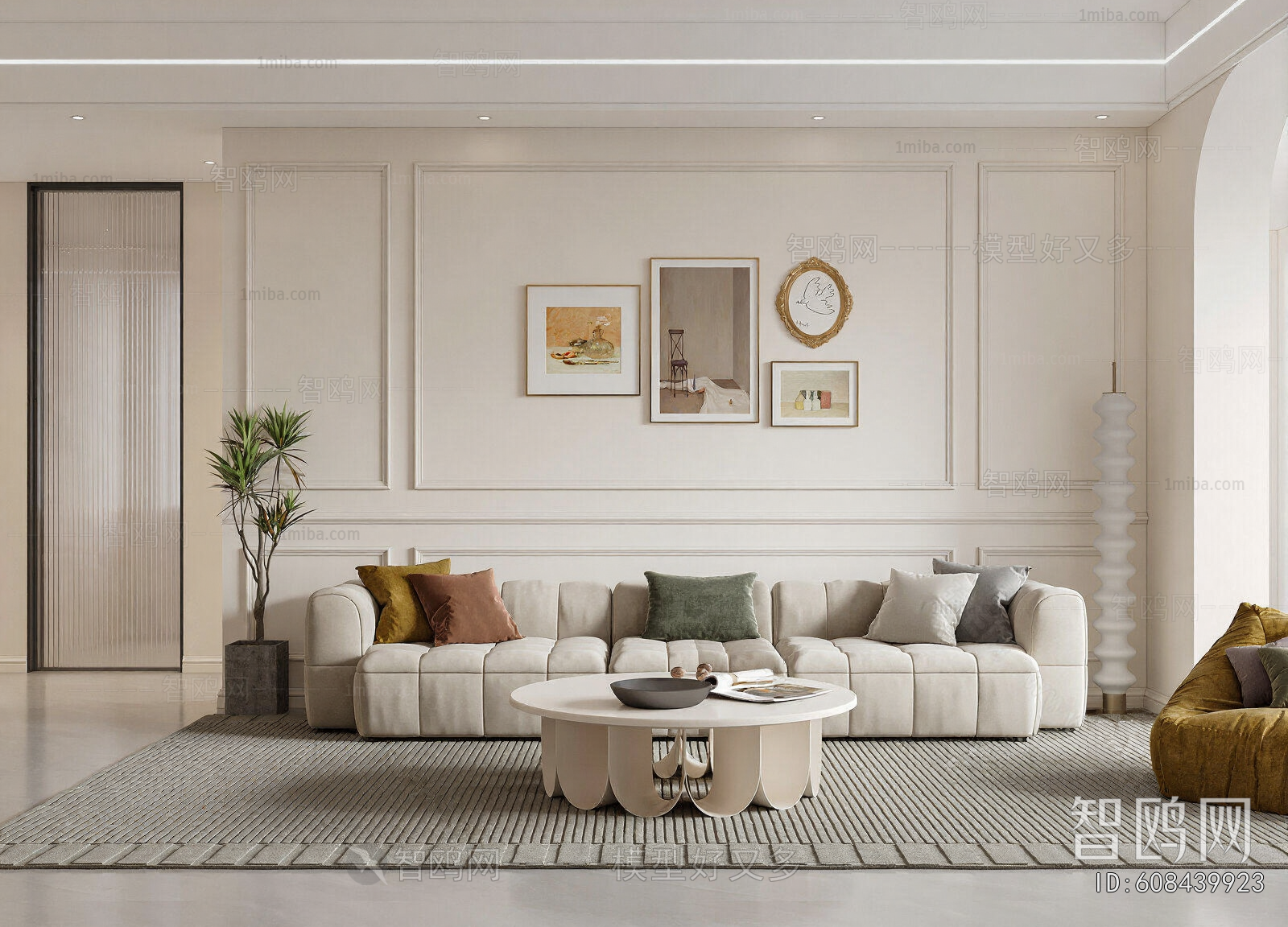 French Style A Living Room