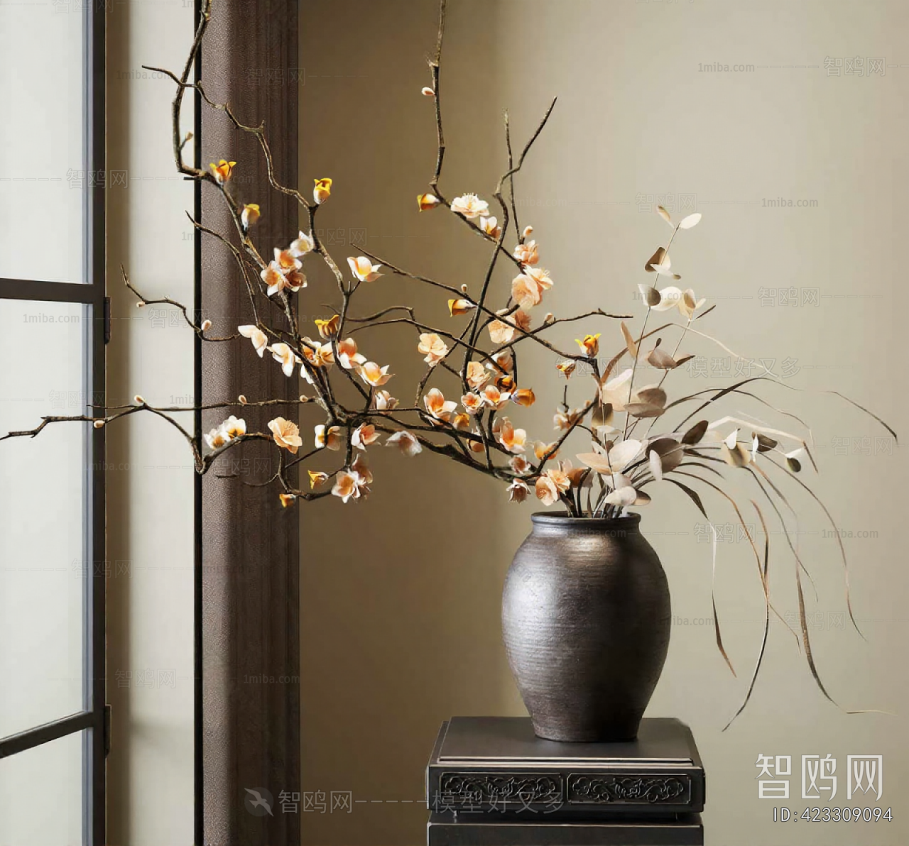 New Chinese Style Flower Arrangement
