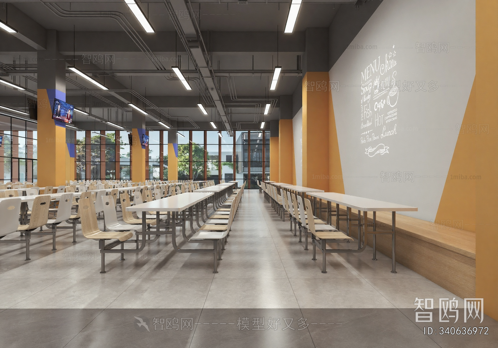 Modern Office Canteen