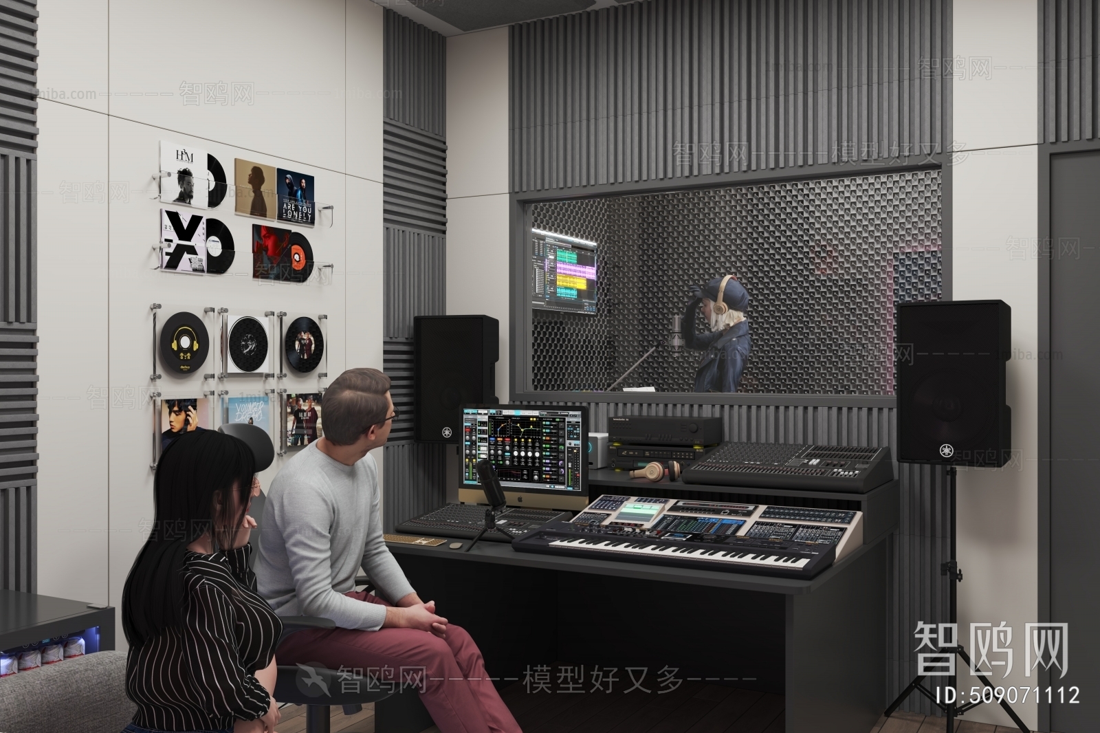 Modern Studio/Recording Studio/Live Room