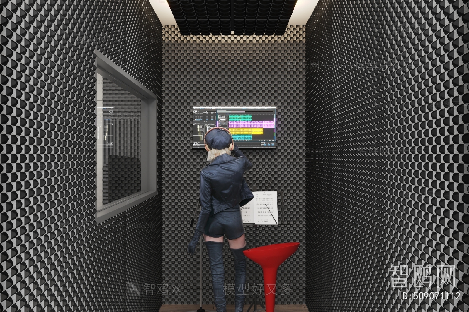 Modern Studio/Recording Studio/Live Room