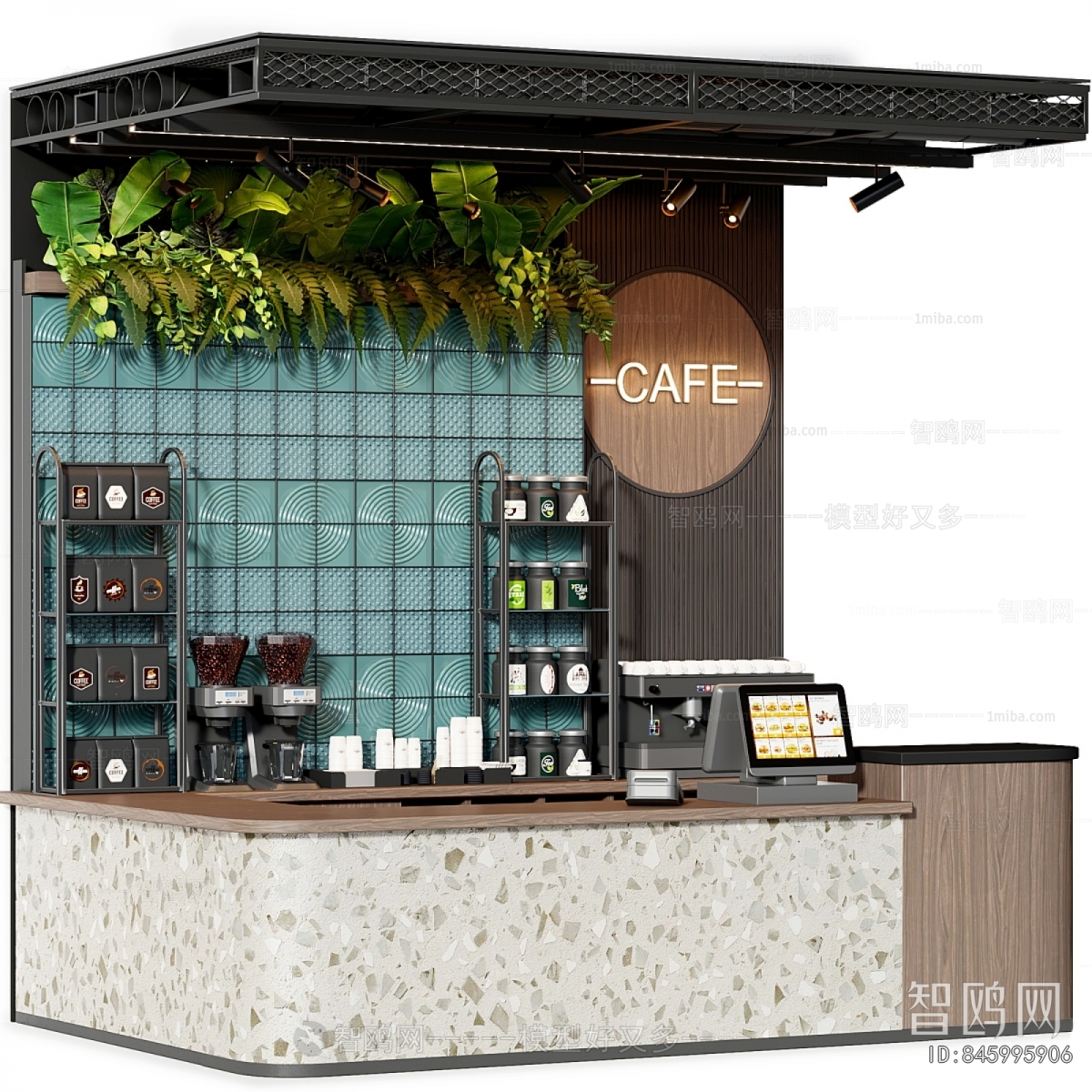 Modern Counter Bar