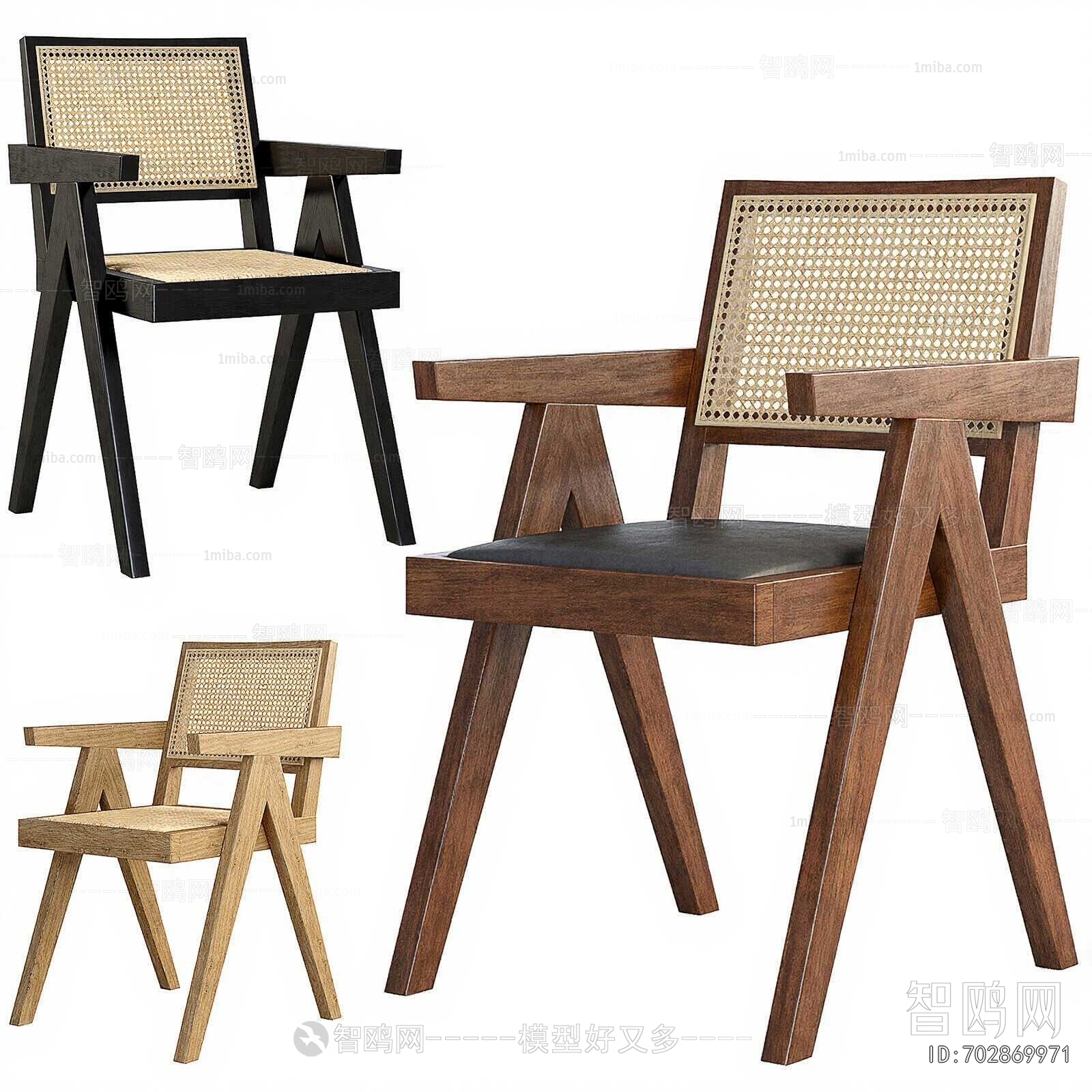 Wabi-sabi Style Lounge Chair