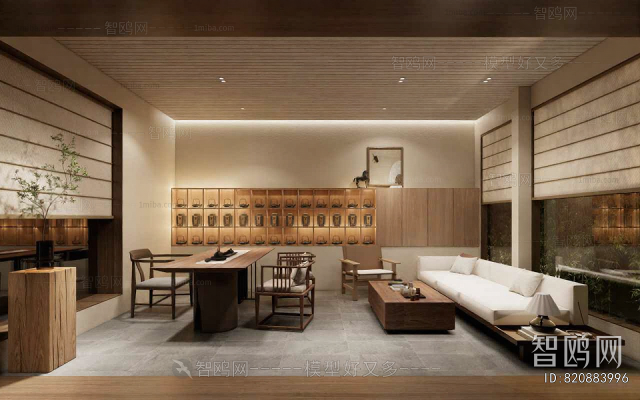 New Chinese Style Teahouse Tea House