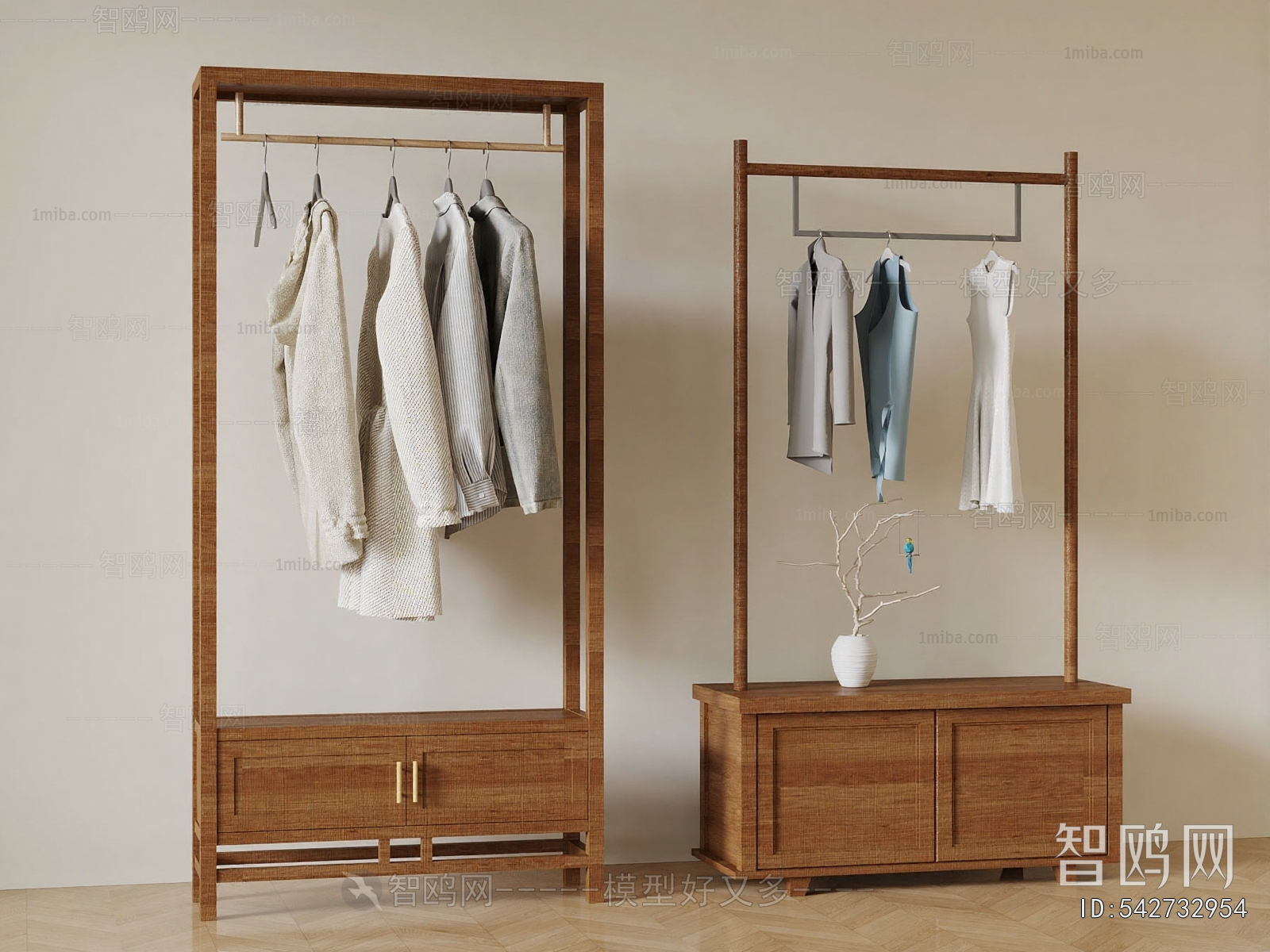 New Chinese Style Coat Hanger