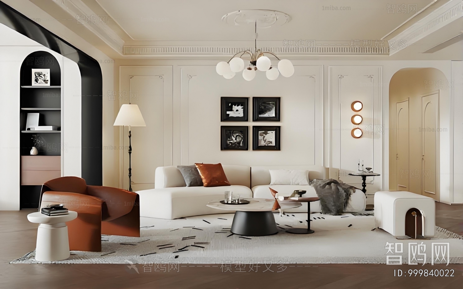 French Style A Living Room