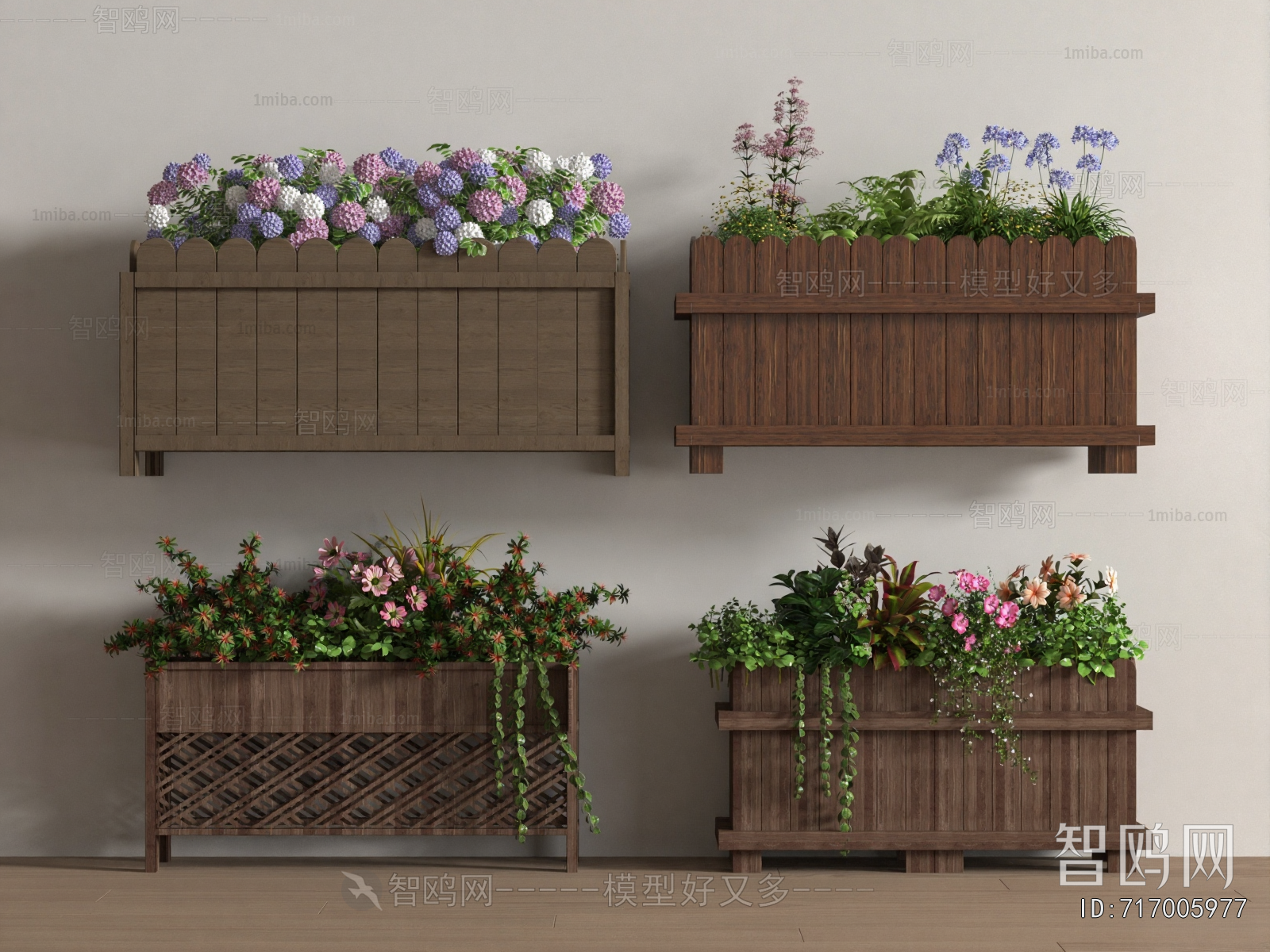 New Chinese Style Flower Bed, Flower Bowl, Flower Box