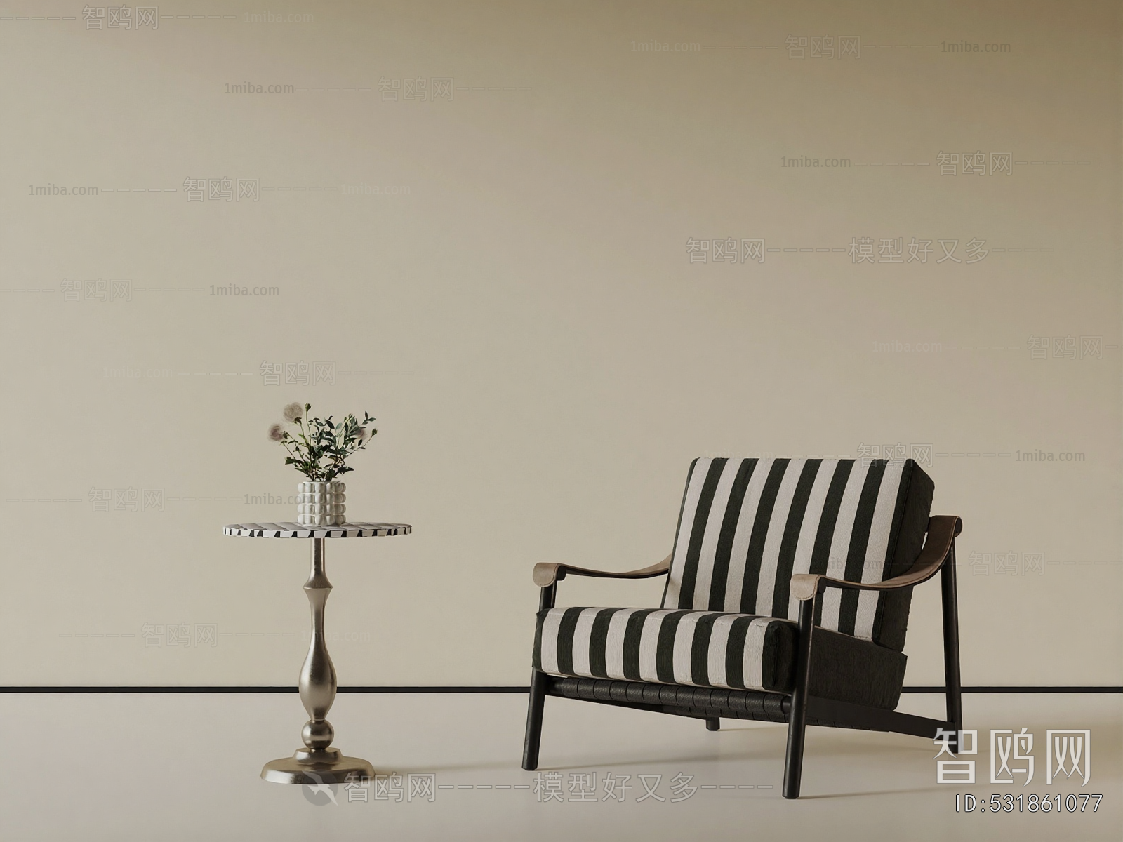 French Style Lounge Chair