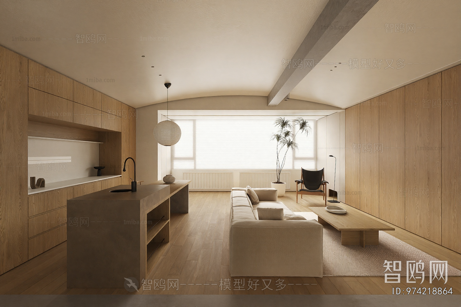 Japanese Style A Living Room