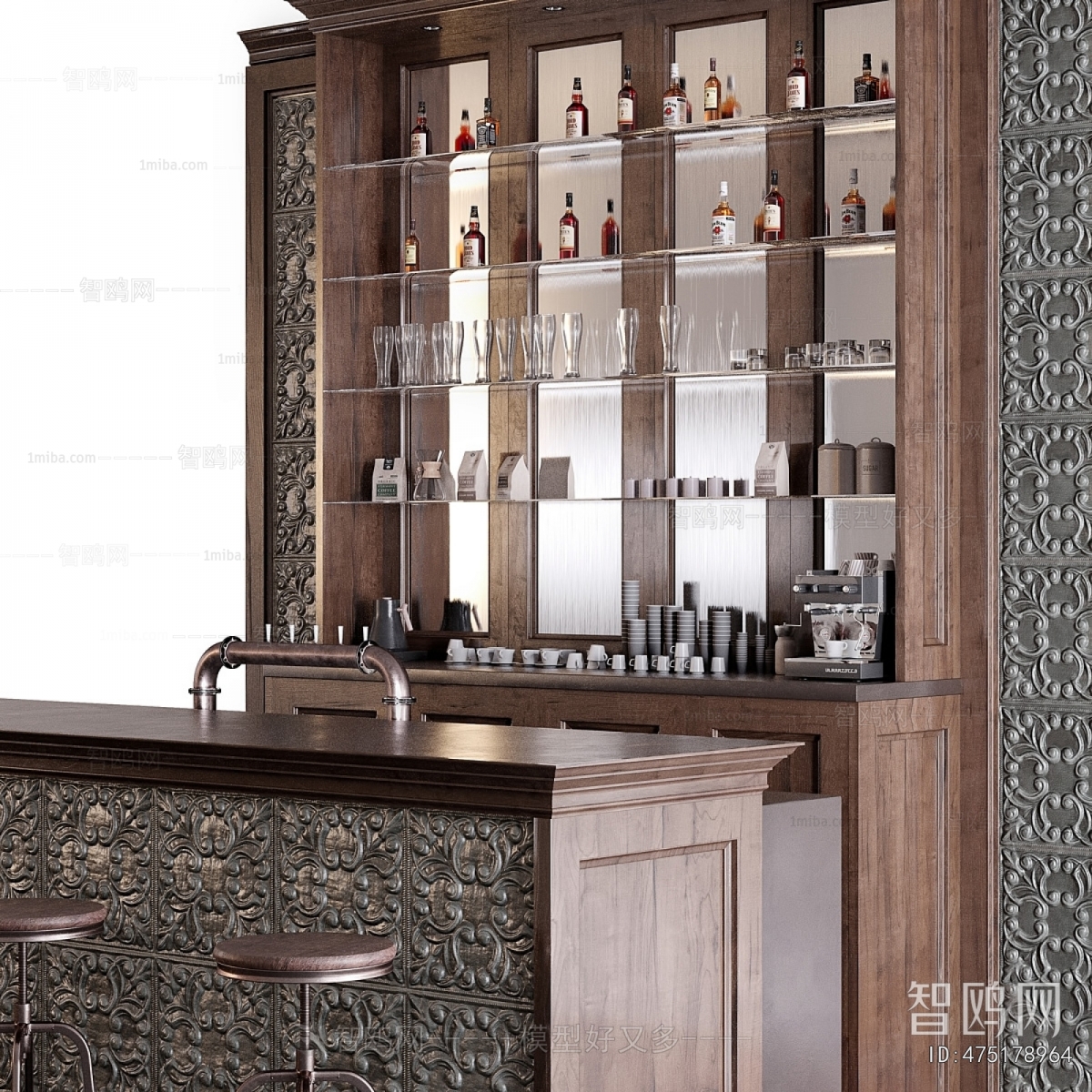 Modern Counter Bar