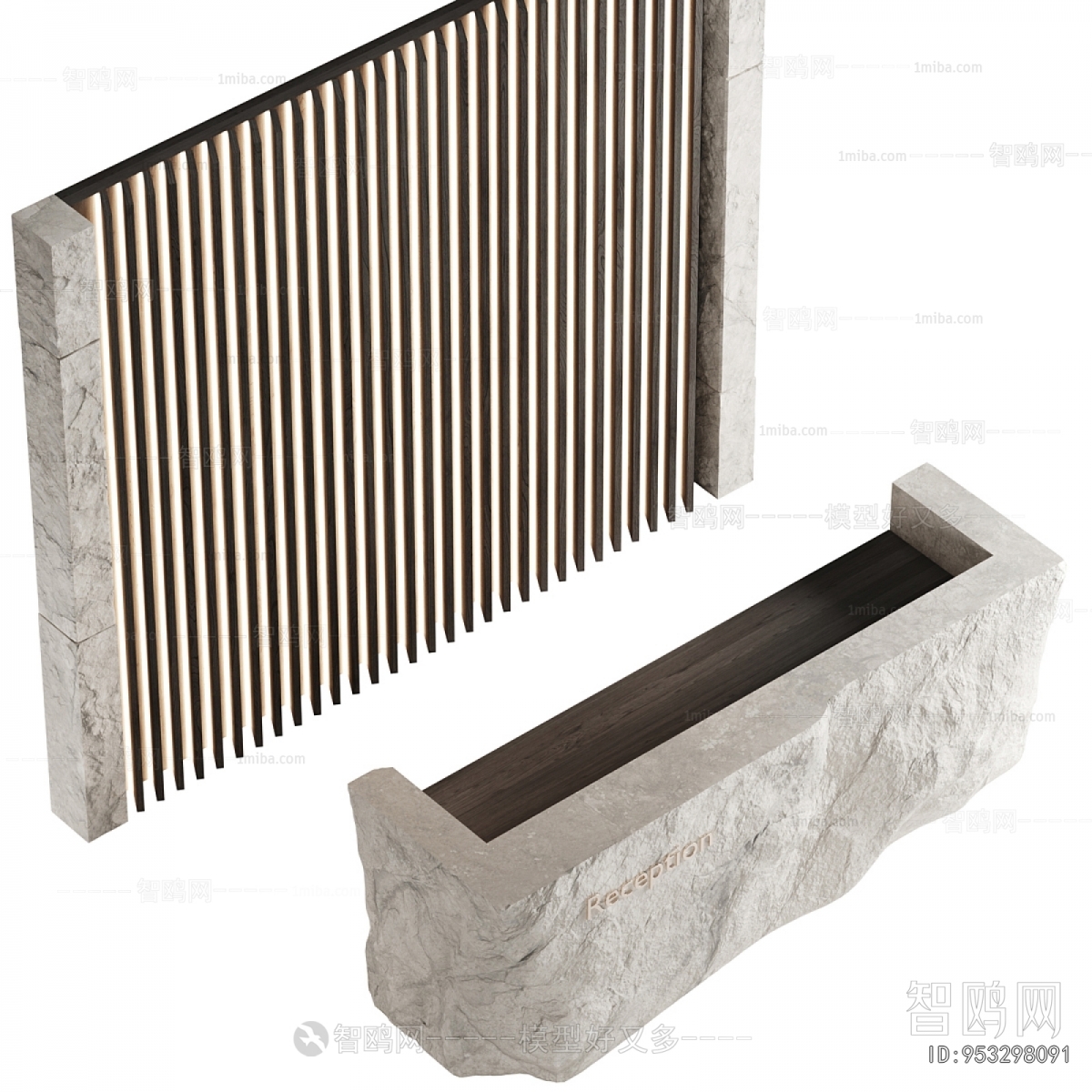 Modern Reception Desk