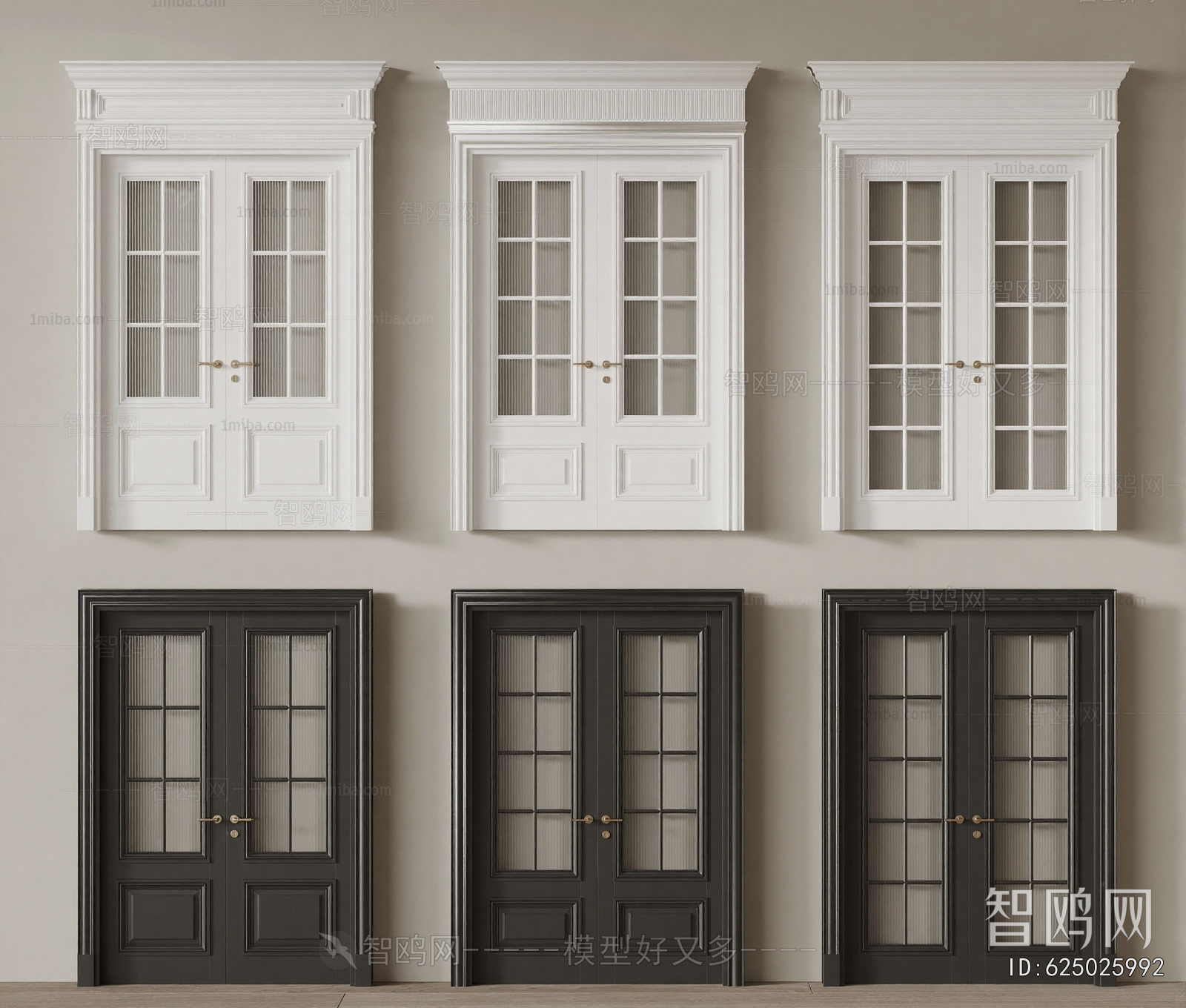 French Style Double Door