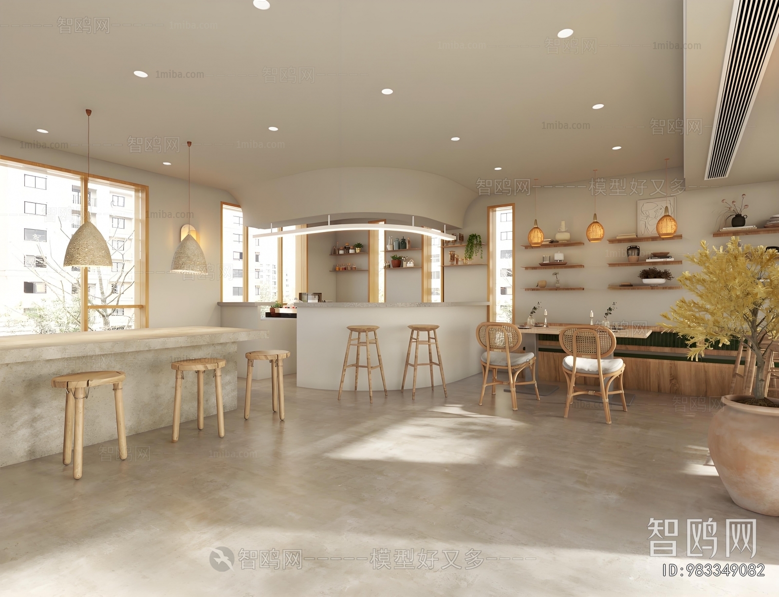 Wabi-sabi Style Bakery