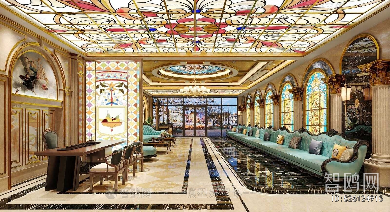 European Style Lobby Hall