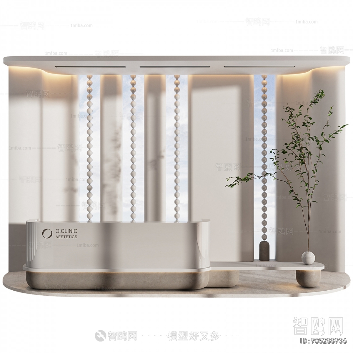 Modern Reception Desk