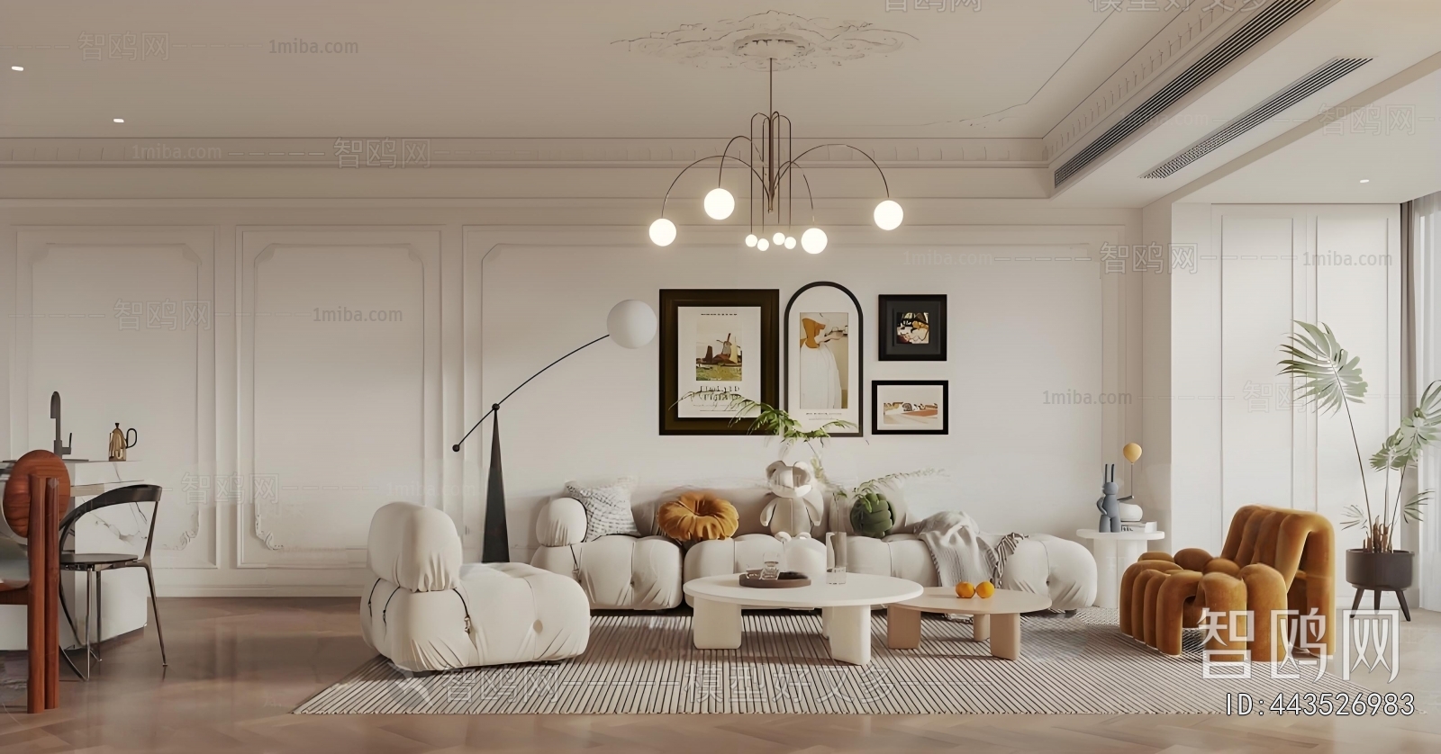 French Style A Living Room