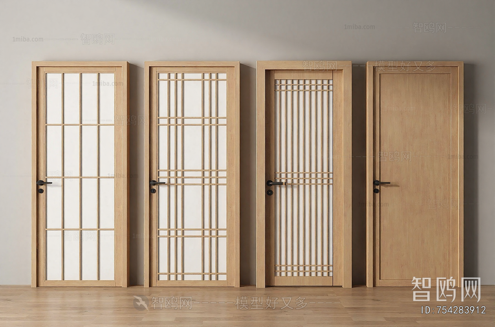 Japanese Style Single Door