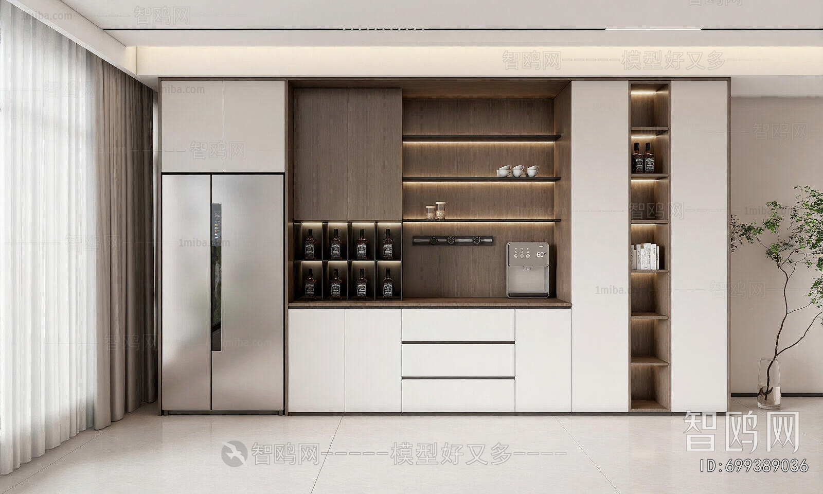 Modern Wine Cabinet