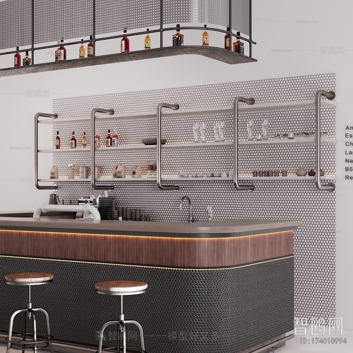 Modern Counter Bar