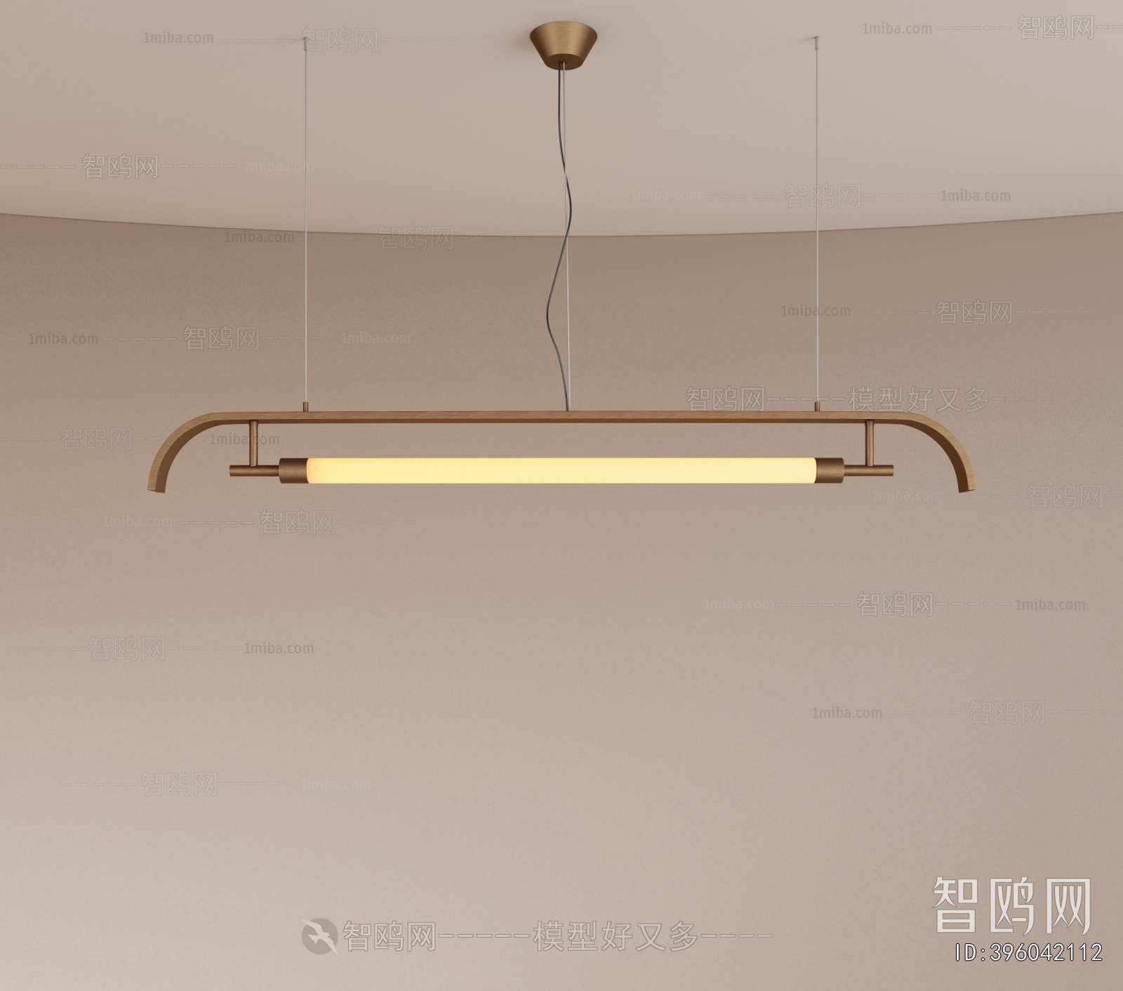 Modern Long Chandelier