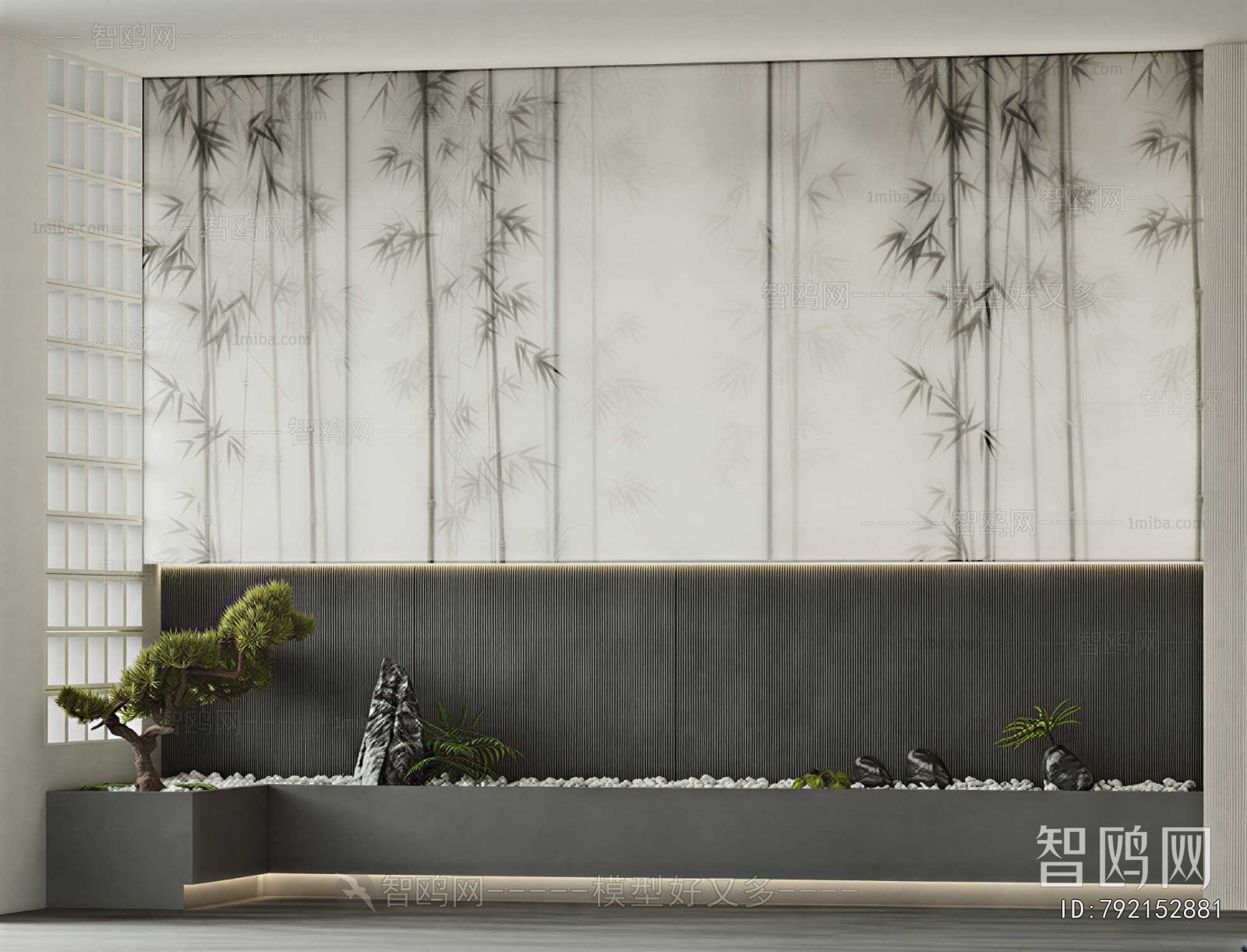 New Chinese Style Plant Landscaping