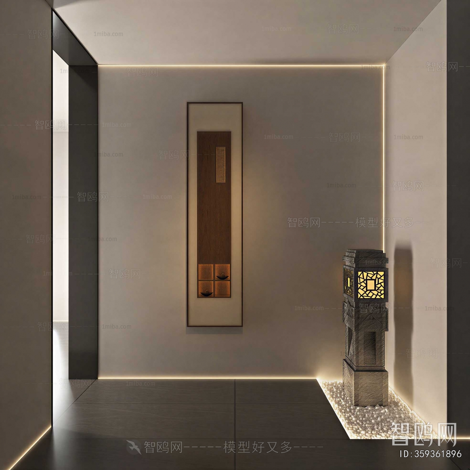 New Chinese Style Hallway