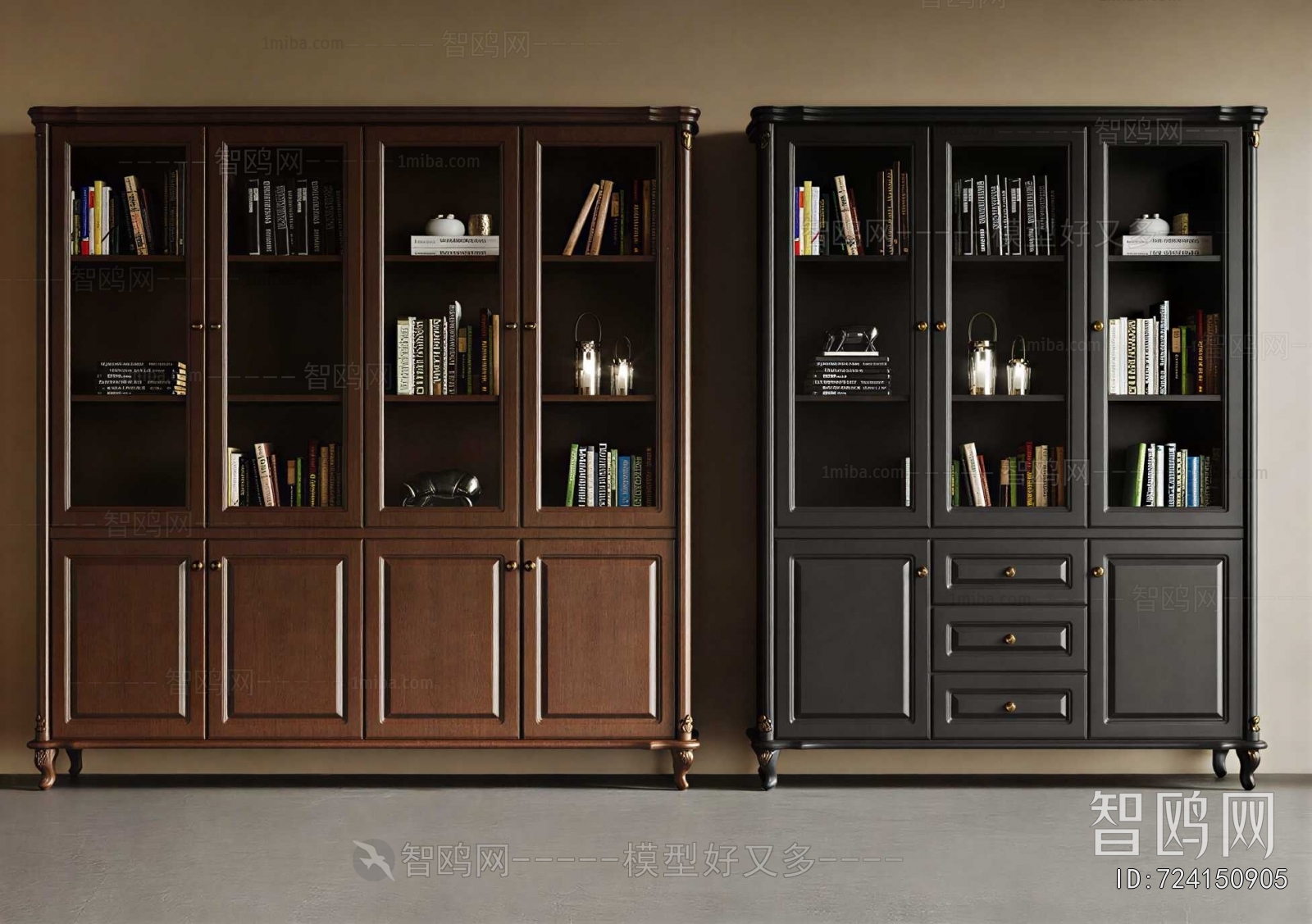 French Style Bookcase