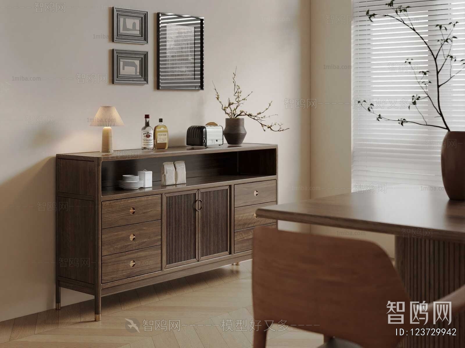 New Chinese Style Sideboard